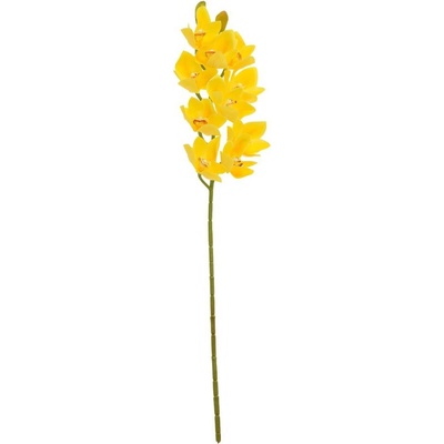 KUSOVKA ORCHIDEA CYMBIDIUM ŽLTÁ 74CM