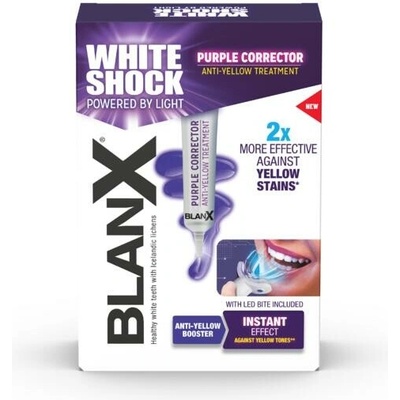 Blanx White Shock Purple Treatment bělící kúra LED 20 ml