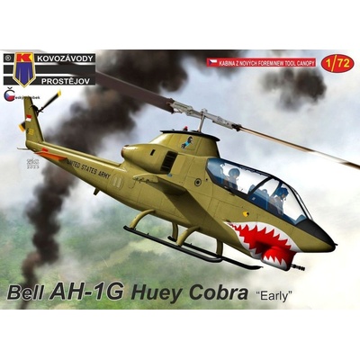 Kovozávody Prostějov Bell AH-1G Huey Cobra Early 3x camo 1:72