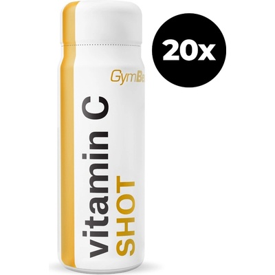 GymBeam Vitamin C shot ananás mango 20 x 60 ml