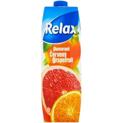 Relax Pomaranč červený grapefruit 1 l