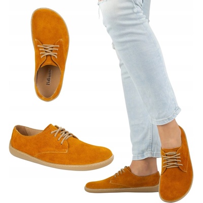 Dámske minimalistické tenisky Barefoot 1288POL hnedé