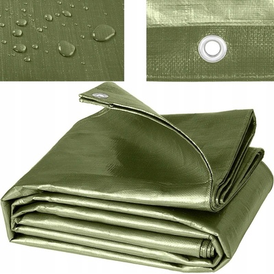 Bradas krycí plachta PL908/10 90 g/m² zelená 8 x 10 m