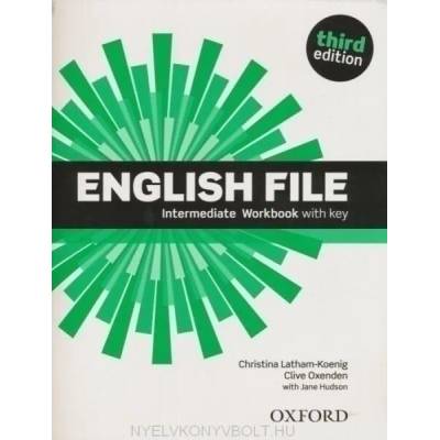 English File Intermediate Workbook with key