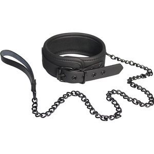 Dream Toys Blaze Collar and Leash Black