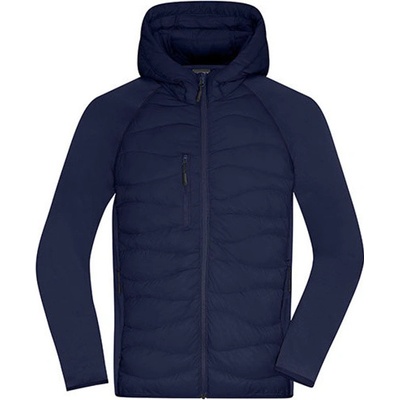 James & Nicholson pánska hybridná bunda JN1330 Navy