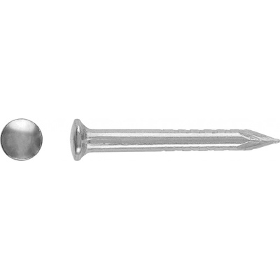 LUX-TOOLS Klinec s guľatou hlavou poniklovaný pr. 1,5 x 15 mm, 100 ks