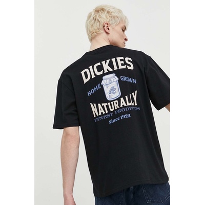 Dickies Памучна тениска Dickies ELLISTON TEE SS в черно с принт DK0A4YRM (DK0A4YRM)