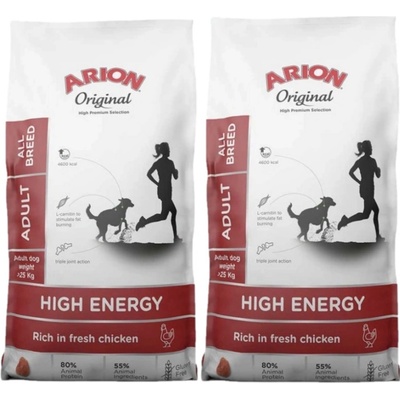 Arion Original High Energy All Breeds kuřecí 2 x 12 kg