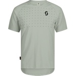 Scott Мъжка фланелка с къс ръкав за колоездене Scott Tee Trail Vertic Pro S/S Cycling jersey - Cotton White - размер XL (056-3349-0515)