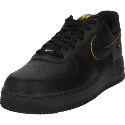 Nike Sportswear Ниски маратонки 'Air Force 1 '07' черно, размер 12