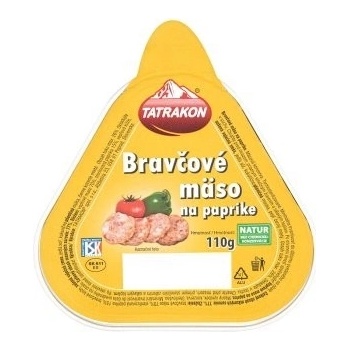 Tatrakon Bravčové mäso na paprike 110 g