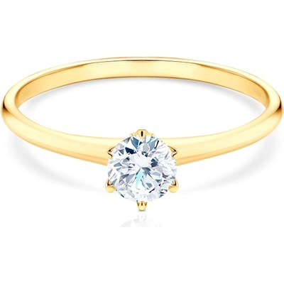 SAVICKI Годежен пръстен The Journey: злато, лабораторен диамант