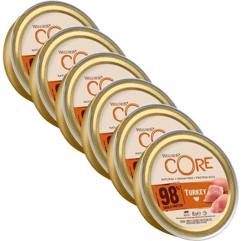 Wellness Core 98% Едничен Протеин пуйка 6 x 85 г