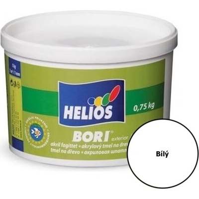 Bori akrylový tmel na dřevo 0,75 kg Bílý