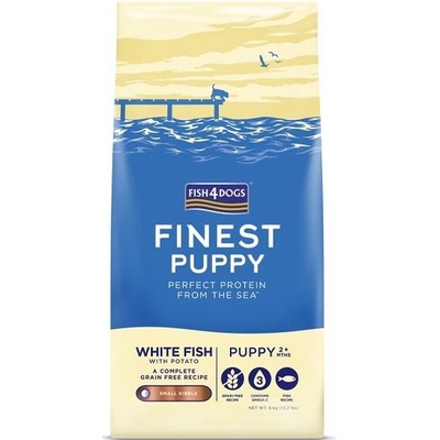 Fish4Dogs Finest White Fish Puppy small 6 kg