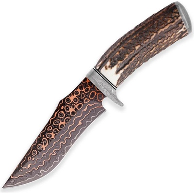 Dellinger Copper Crown dark damascus