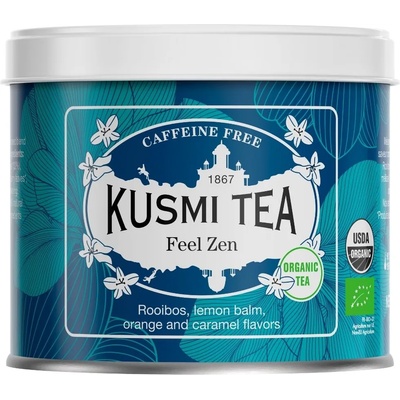 Чай Ройбос FEEL ZEN, 100 г насипен чай в кутия, Kusmi Tea (KUSMI21677A1070)