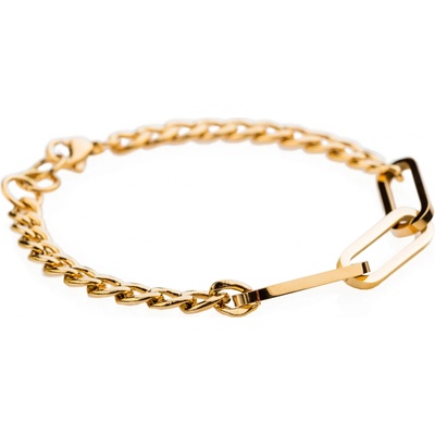 Franco Bene Chained řetězový náramek pozlacený 974