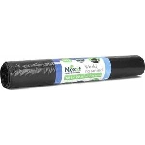 NEXXT 60L LDPE garbage bags black (20)