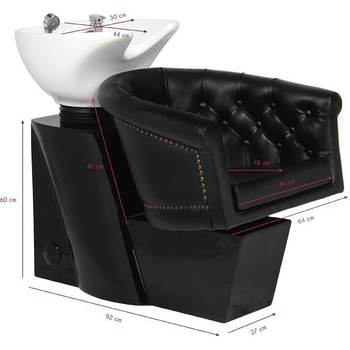 Image 1 of Gabbiano Измивна фризьорска колона Gabbiano London