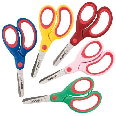Kores - nůžky 13 cm dětské soft