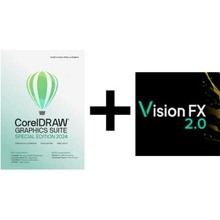 CorelDRAW Graphics Suite Special Edition CZ 2024 a Vision FX 2.0