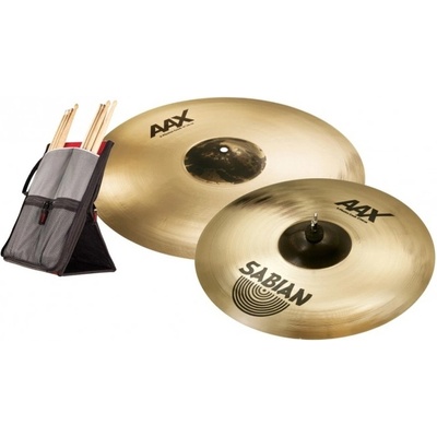 Sabian AAX X-Plosion Crash 17” + 19” Set