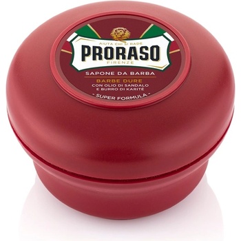 Proraso Red Line Coarse Beards Shaving Soap Sandalwood 150 ml