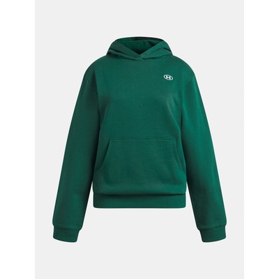 Under Armour mikina G Rival Fleece Hoodie zelená