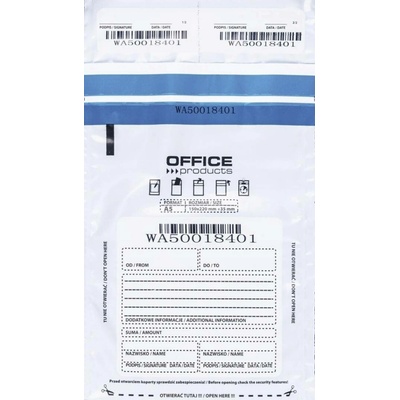 Ochranná obálka Office Products M5 Bílá 150x220 mm 50 ks