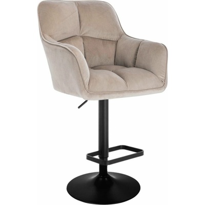 LuxuryForm Design Amalfi Velur na čiernom tanieri latte