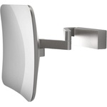 Decor Walther Увеличително козметично огледалце x5 Vision S Unlit стенно матова неръждаема стомана (0126676)