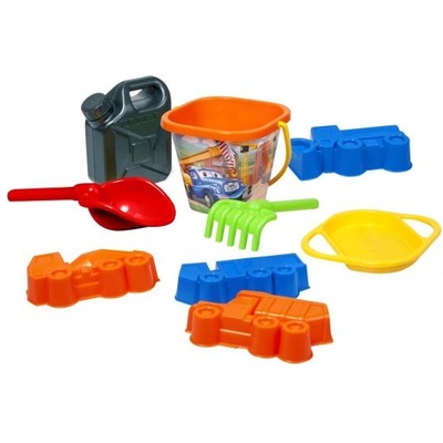 Dino Дино tatra ПЯСЪЧЕН КОМПЛЕКТ КАНИСТЕР 9 Играчка за пясък