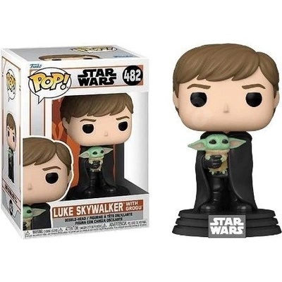 Funko Pop! 482 Star Wars The Mandalorian Luke Skywalker With Grogu – Zbozi.Blesk.cz