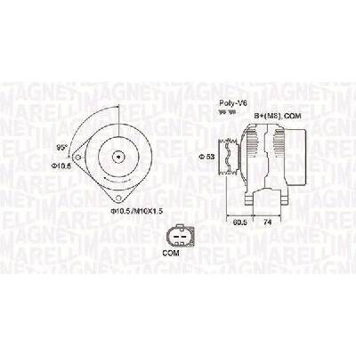 generátor MAGNETI MARELLI MQA1905