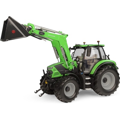 Universal Hobbies Traktor Deutz-Fahr 6150.4 TTV s čelním nakladačem Stoll FZ 1:32