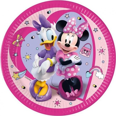 Procos Papierové taniere EKO Minnie Mouse Junior 23 cm