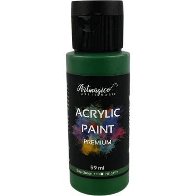 Artmagico akrylové barvy Premium 59 ml Sap green – Sleviste.cz