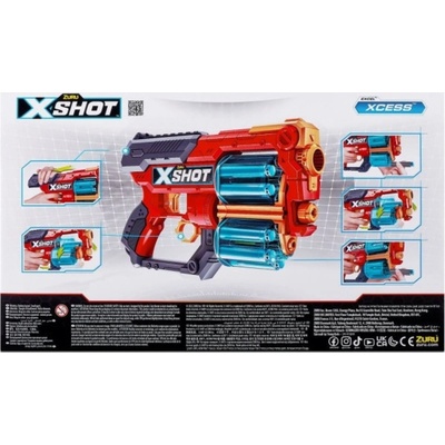 ZURU XSHOT Excel Xcess Blaster se šipkami šipkový blaster