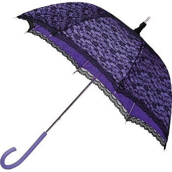 Čipkový dáždnik Romanca fialový