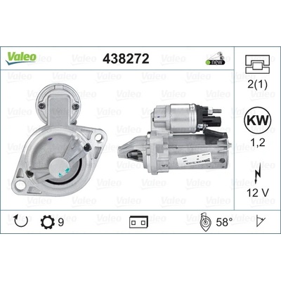 VALEO Startér 438272