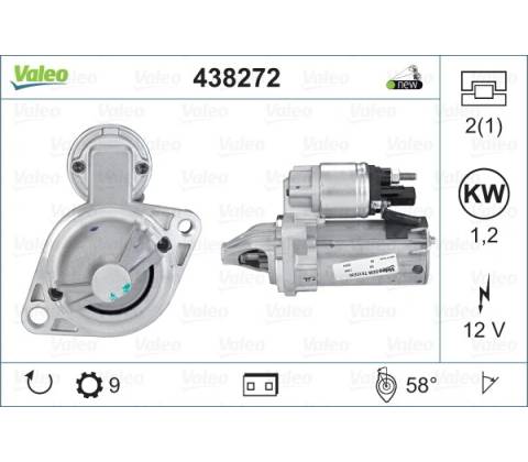 VALEO Startér 438272