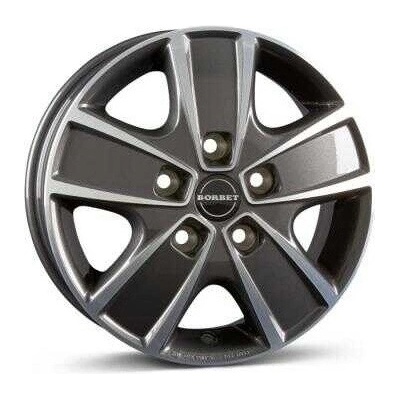 Borbet CWG 6x16 5x118 ET68 mistral anthracite gloss