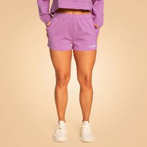 GymBeam BeastPink Дамски спортни къси панталони Purple XL