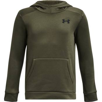 Under Armour Суитшърт с качулка Under UA Armour Fleece Graphic HD-GRN 1379801-390 Размер YMD