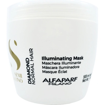 ALFAPARF Milano Semi Di Lino Diamond Normal Hair Illuminating Mask 500 ml