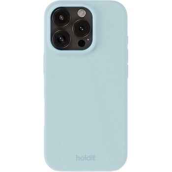 Holdit Калъф Holdit - Silicone, iPhone 16 Pro Max, Mineral Blue (7330985165344)