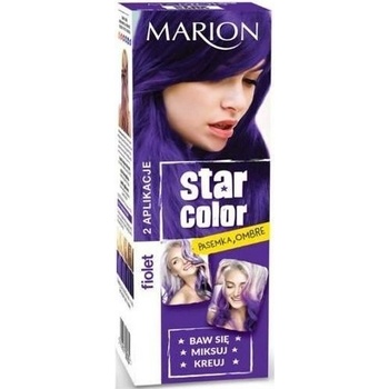 Marion STAR COLOR farebný krém fialová 165 2x 35 ml
