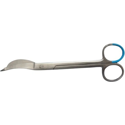 Matopat Matoset Instrument – Sterilné nožnice na nastrihnutie hrádze, zahnuté 20 ks 18 cm